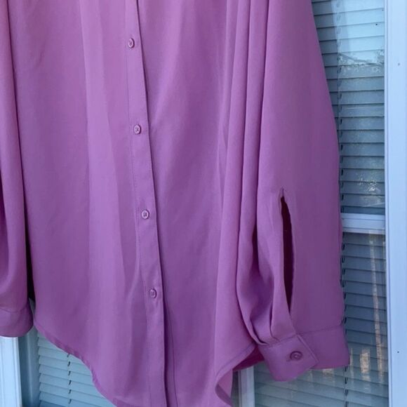 Take 50% OFF- Candie's Cold Shoulder Blouse, Size-L - Picture 4 of 9